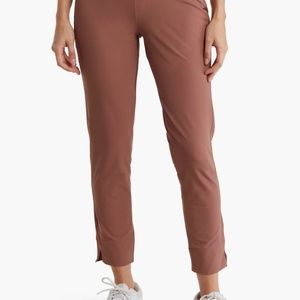 High Waist Straight Leg Pants 90 DEGREE BY REFLEX